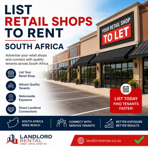 List Retail Shops to Rent Eastern Cape